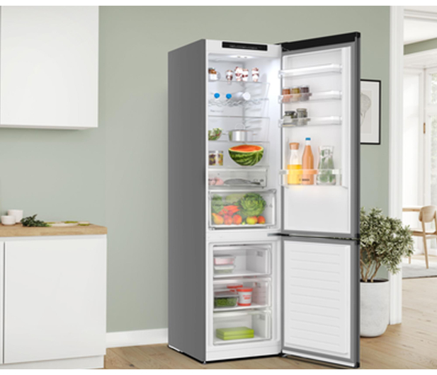 Lodówka Bosch KGN39OCAF PerfectFit No Frost 203cm Ciemny Inox Klasa A 29dB 363L - 1343494 - zdjęcie 5